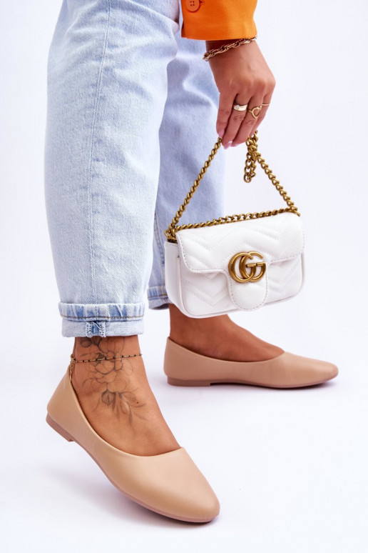 Klasiska modeļa Balerīnas smilšu krāsas Stacee Klasiska modeļa Balerīnas smilšu krāsas Stacee