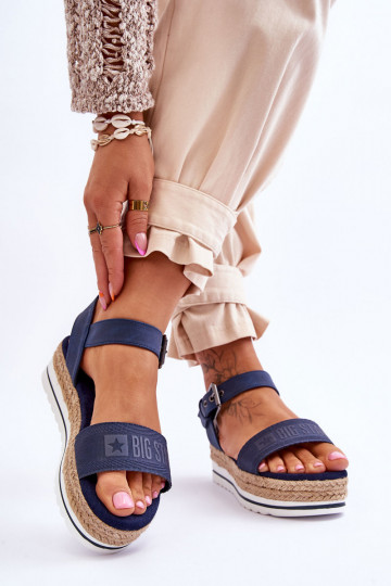 Ērtas basenes ar platformu Big Star LL274869 tumši zilas krāsas 2