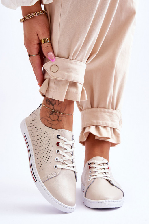 brīvā laika apavi smilšu krāsas Ferone