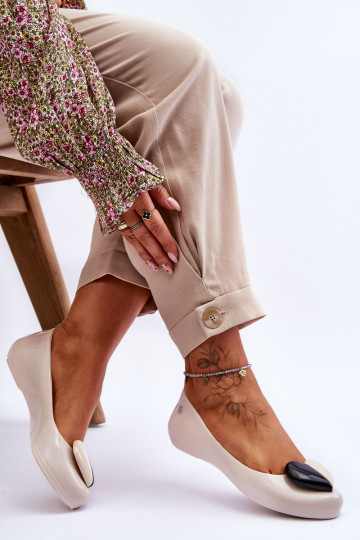 Balerīnas   LL285030 Ziloņkaula krāsas 2