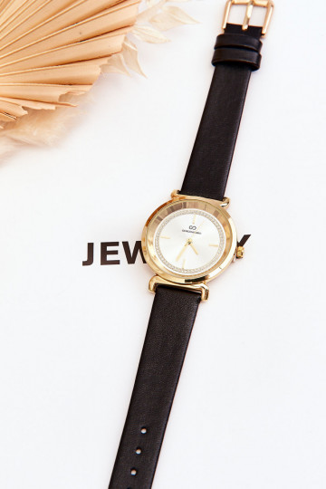 Sieviešu pulkstenis Giorgio&Dario melnas krāsas 2