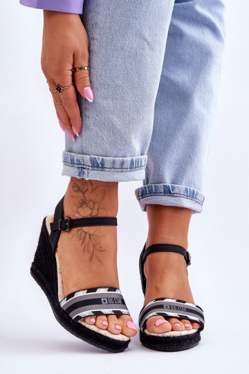 Ērtas platformas basenes Big Star LL274877 melnas krāsas