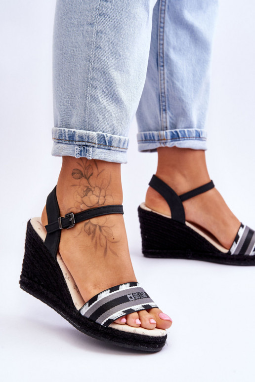 Ērtas platformas basenes Big Star LL274877 melnas krāsas