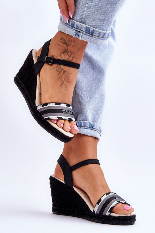 Ērtas platformas basenes Big Star LL274877 melnas krāsas