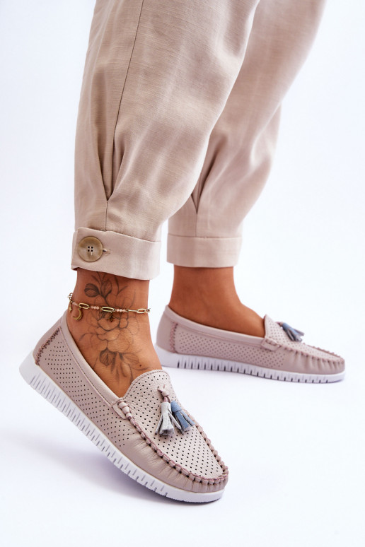 Mokasīni Gaiši sārtas krāsas Lanzarot