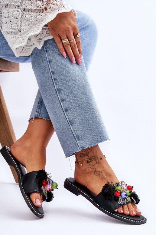 Čības S.Barski KV-2775-47 melnas krāsas