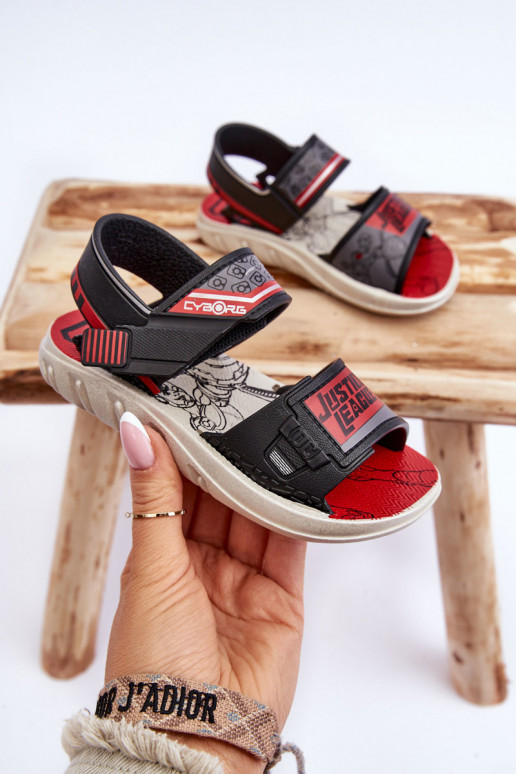 Bērnu sandales Grendene Kids JJ385011 -sarkanas krāsas Bērnu sandales Grendene Kids JJ385011 -sarkanas krāsas