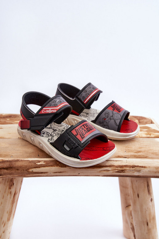 Bērnu sandales Grendene Kids JJ385011 -sarkanas krāsas Bērnu sandales Grendene Kids JJ385011 -sarkanas krāsas