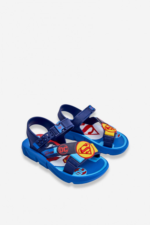 Bērnu sandales Superman Grendene Kids JJ385050 Zilas krāsas Bērnu sandales Superman Grendene Kids JJ385050 Zilas krāsas