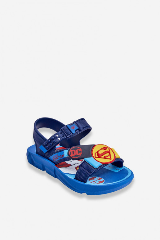 Bērnu sandales Superman Grendene Kids JJ385050 Zilas krāsas Bērnu sandales Superman Grendene Kids JJ385050 Zilas krāsas