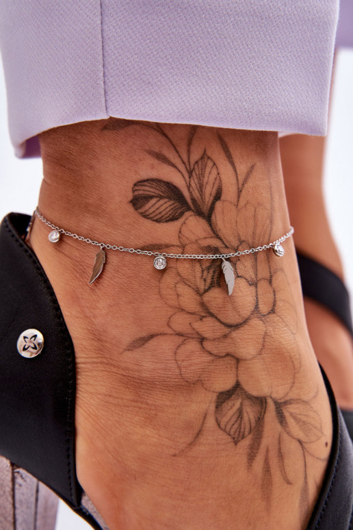 Potītes rokassprādze Sudraba krāsas