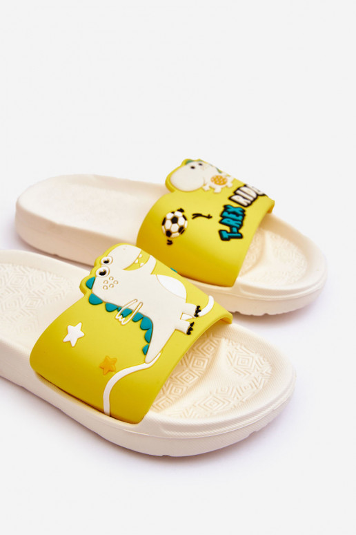 Bērnu čības T-Rex smilšu krāsas Bernis