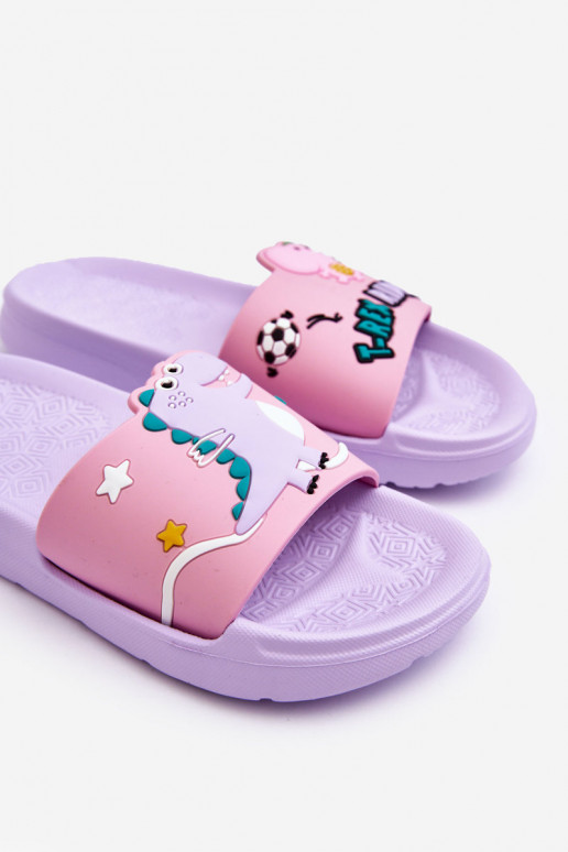 Bērnu čības T-Rex Violeta krāsa Bernis