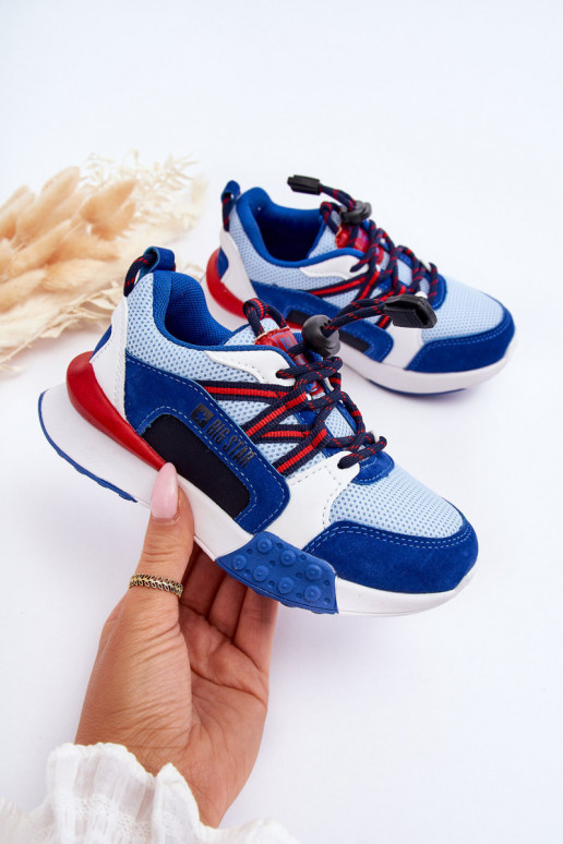 Bērnu sporta apavi Memory Foam System Big Star LL374220 Zilas krāsas