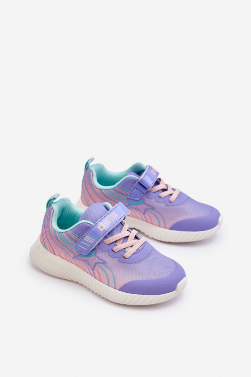 Bērnu sporta apavi Memory Foam System Big Star LL374151 Violeta krāsa