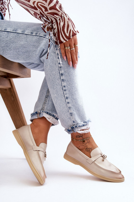 Klasiska modeļa sieviešu mokasīni smilšu krāsas Cortez Klasiska modeļa sieviešu mokasīni smilšu krāsas Cortez