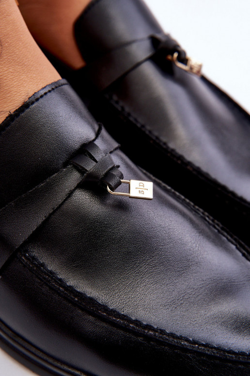 Klasiska modeļa sieviešu mokasīni melnas krāsas Cortez Klasiska modeļa sieviešu mokasīni melnas krāsas Cortez