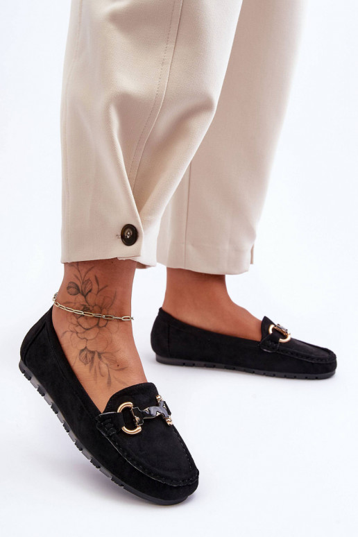 Zamšādas mokasīni ar ornamentiem Zaļas krāsas Dionira