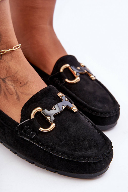 Zamšādas mokasīni ar ornamentiem Zaļas krāsas Dionira