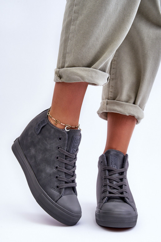 brīvā laika apavi Big Star MM274005 Pelēkas krāsas