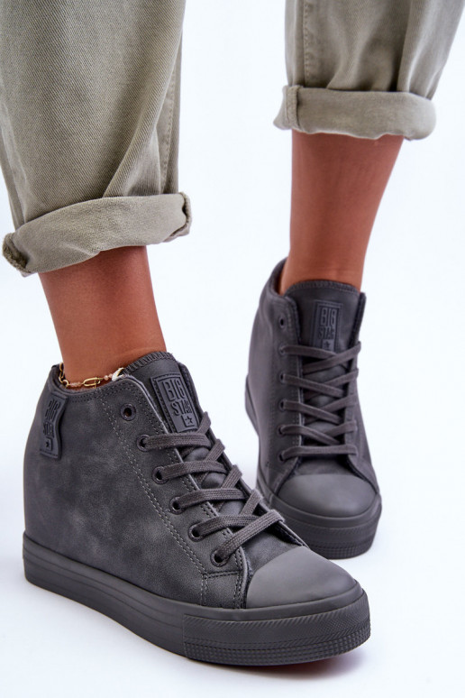 brīvā laika apavi Big Star MM274005 Pelēkas krāsas