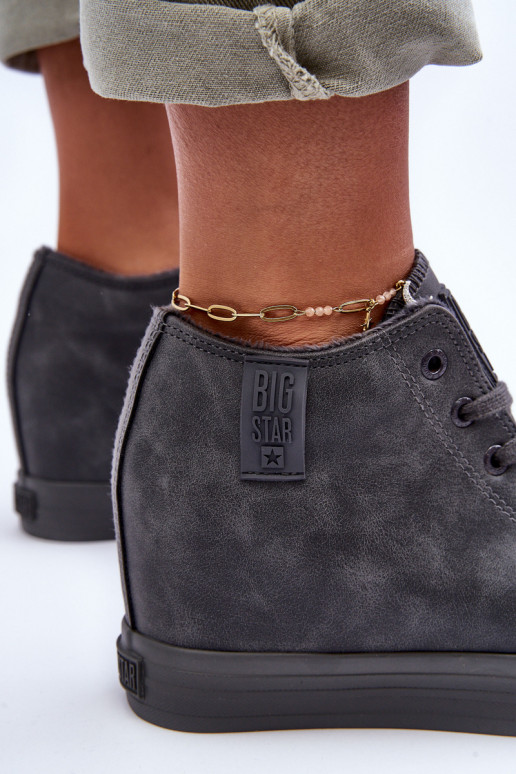 brīvā laika apavi Big Star MM274005 Pelēkas krāsas