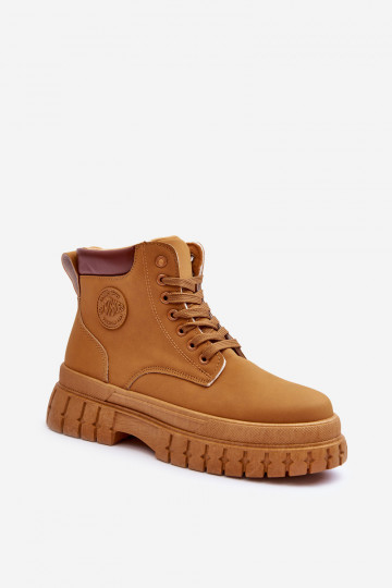 apavi ar platformu brūnas krāsas Calys