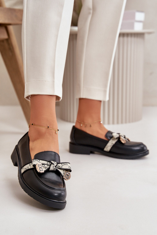 apavi Mokasīni melnas krāsas S.Barski HY330 apavi Mokasīni melnas krāsas S.Barski HY330