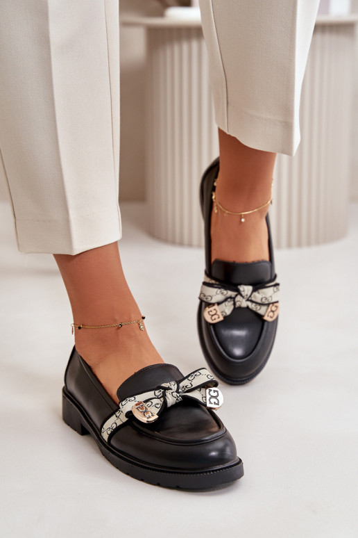 apavi Mokasīni melnas krāsas S.Barski HY330 apavi Mokasīni melnas krāsas S.Barski HY330