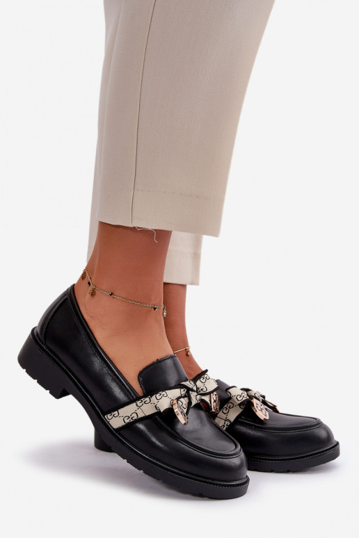 apavi Mokasīni melnas krāsas S.Barski HY330 apavi Mokasīni melnas krāsas S.Barski HY330