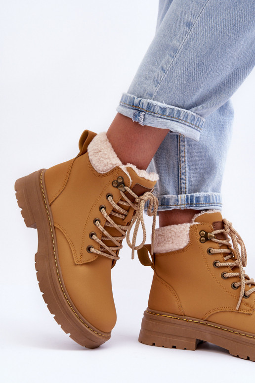 apavi ar siltinājumu brūnas krāsas Jette