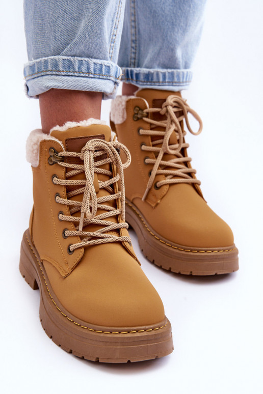 apavi ar siltinājumu brūnas krāsas Jette