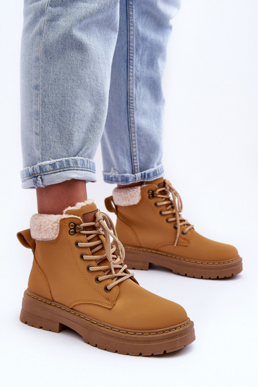 apavi ar siltinājumu brūnas krāsas Jette