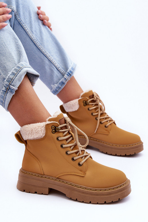 apavi ar siltinājumu brūnas krāsas Jette