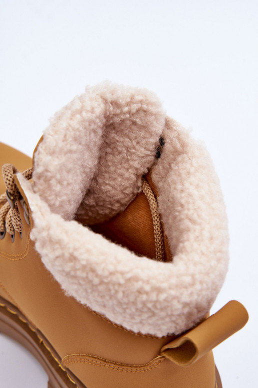 apavi ar siltinājumu brūnas krāsas Jette