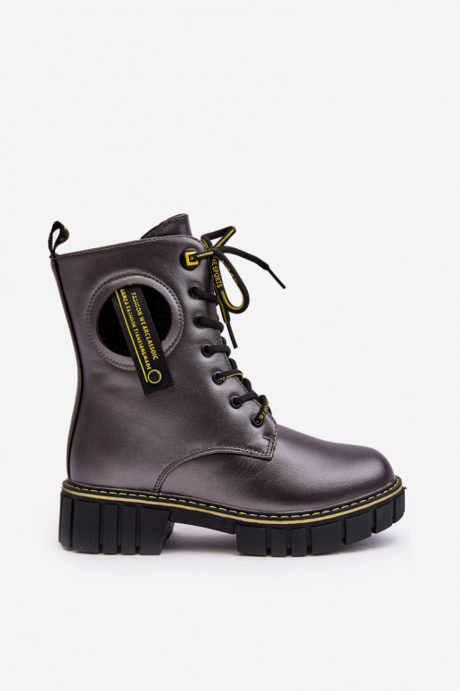 Bērnu apavi apavi Pelēkas krāsas Iomare Bērnu apavi apavi Pelēkas krāsas Iomare