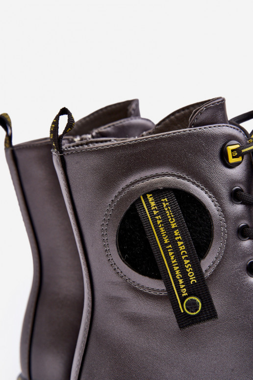 Bērnu apavi apavi Pelēkas krāsas Iomare Bērnu apavi apavi Pelēkas krāsas Iomare