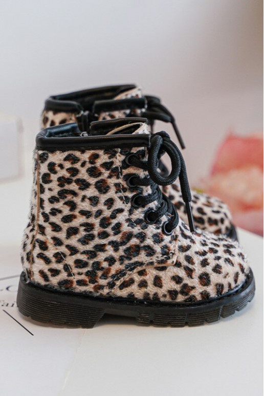 Bērnu apavi ar rāvējslēdzējiem smilšu krāsas Goopy Bērnu apavi ar rāvējslēdzējiem smilšu krāsas Goopy