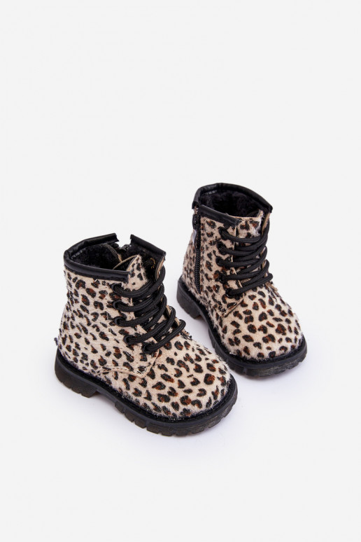 Bērnu apavi ar rāvējslēdzējiem smilšu krāsas Goopy Bērnu apavi ar rāvējslēdzējiem smilšu krāsas Goopy