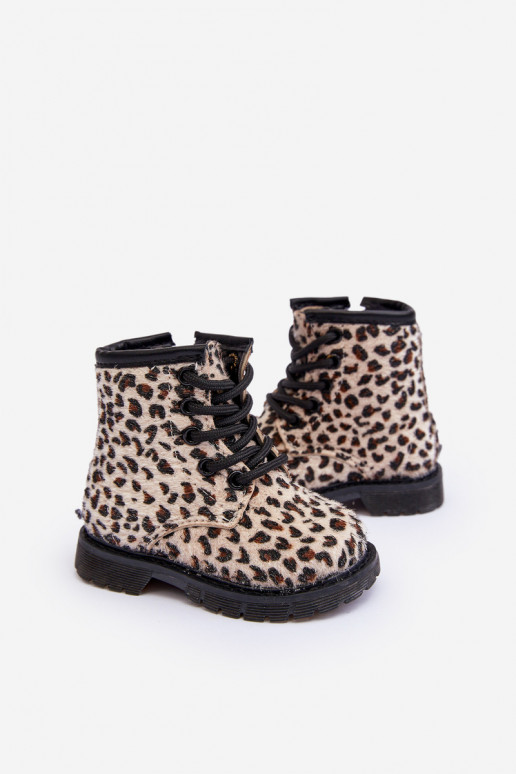 Bērnu apavi ar rāvējslēdzējiem smilšu krāsas Goopy Bērnu apavi ar rāvējslēdzējiem smilšu krāsas Goopy