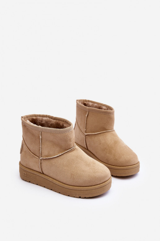 Sniega apavi siltināti smilšu krāsas Big Star MM374056 Sniega apavi siltināti smilšu krāsas Big Star MM374056