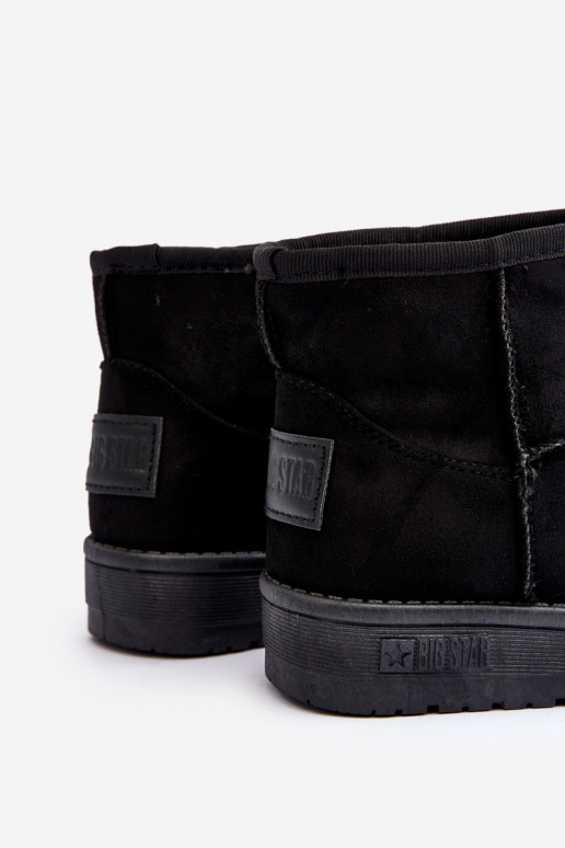 Sniega apavi siltināti melnas krāsas Big Star MM374054 Sniega apavi siltināti melnas krāsas Big Star MM374054