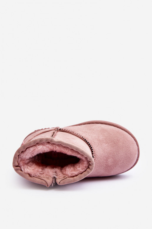 Sniega apavi siltināti ar rāvējslēdzējiem Rozā krāsas Big Star MM374101 Sniega apavi siltināti ar rāvējslēdzējiem Rozā krāsas Big Star MM374101