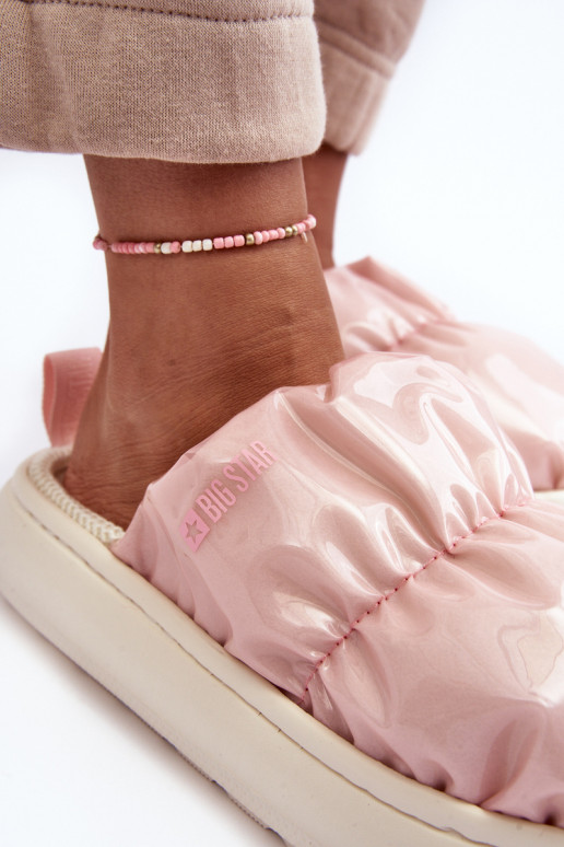 Spīdīgi Čības Rozā krāsas Big Star MM274129