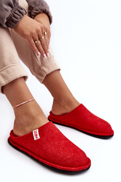 Klasiska modeļa Čības Big Star KK276012 sarkanas krāsas