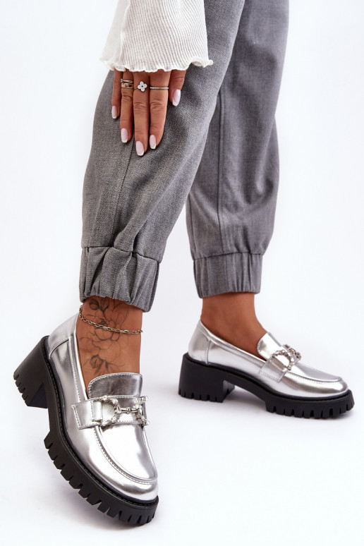 apavi Sudraba krāsas Lemmitty apavi Sudraba krāsas Lemmitty