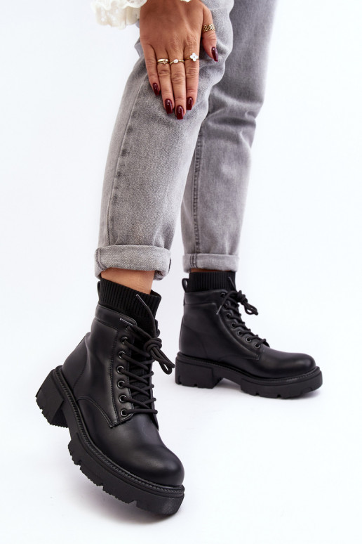 apavi Sieviešu puszābaki melnas krāsas Rivella