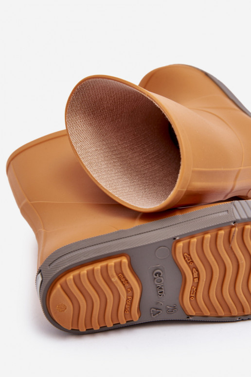 Bērnu gumijas apavi Wave Gokids 979 oranžā krāsā