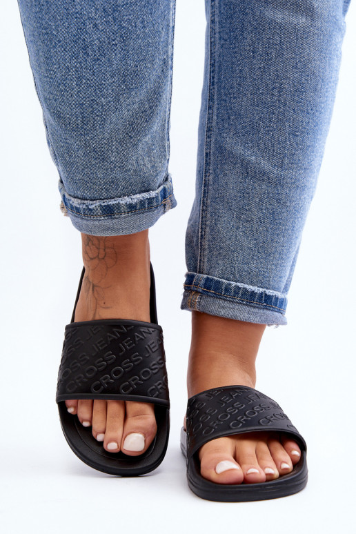 Čības Cross Jeans FF2R4153C melnas krāsas