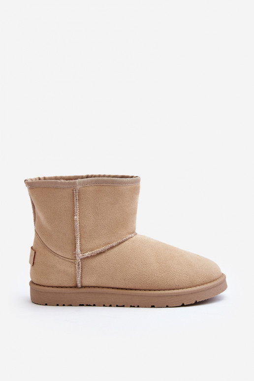 sniega apavi Cross Jeans MM2R4023C smilšu krāsas